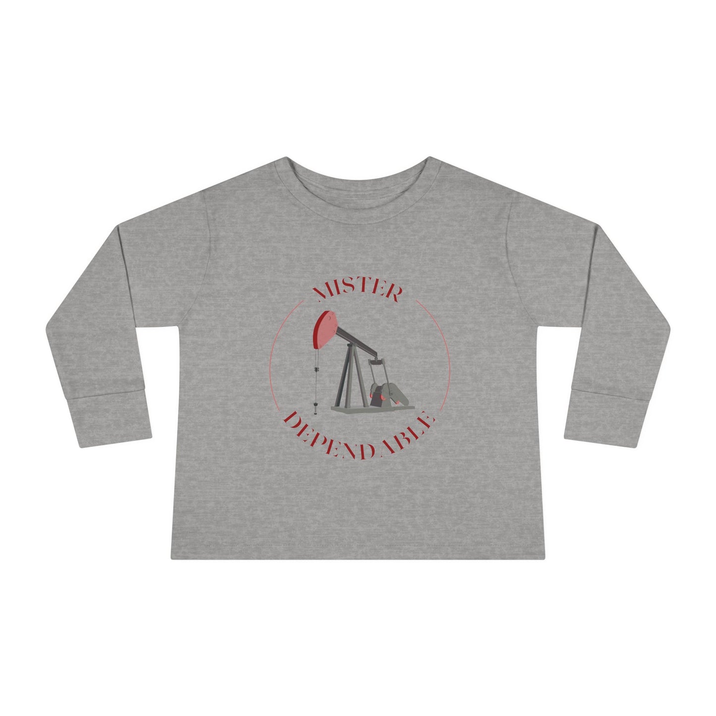 'Mister Dependable' Toddler Long Sleeve Tee