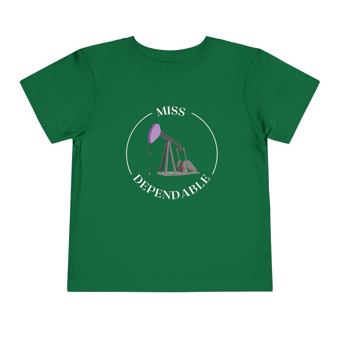 'Miss Dependable' Toddler Short Sleeve Tee