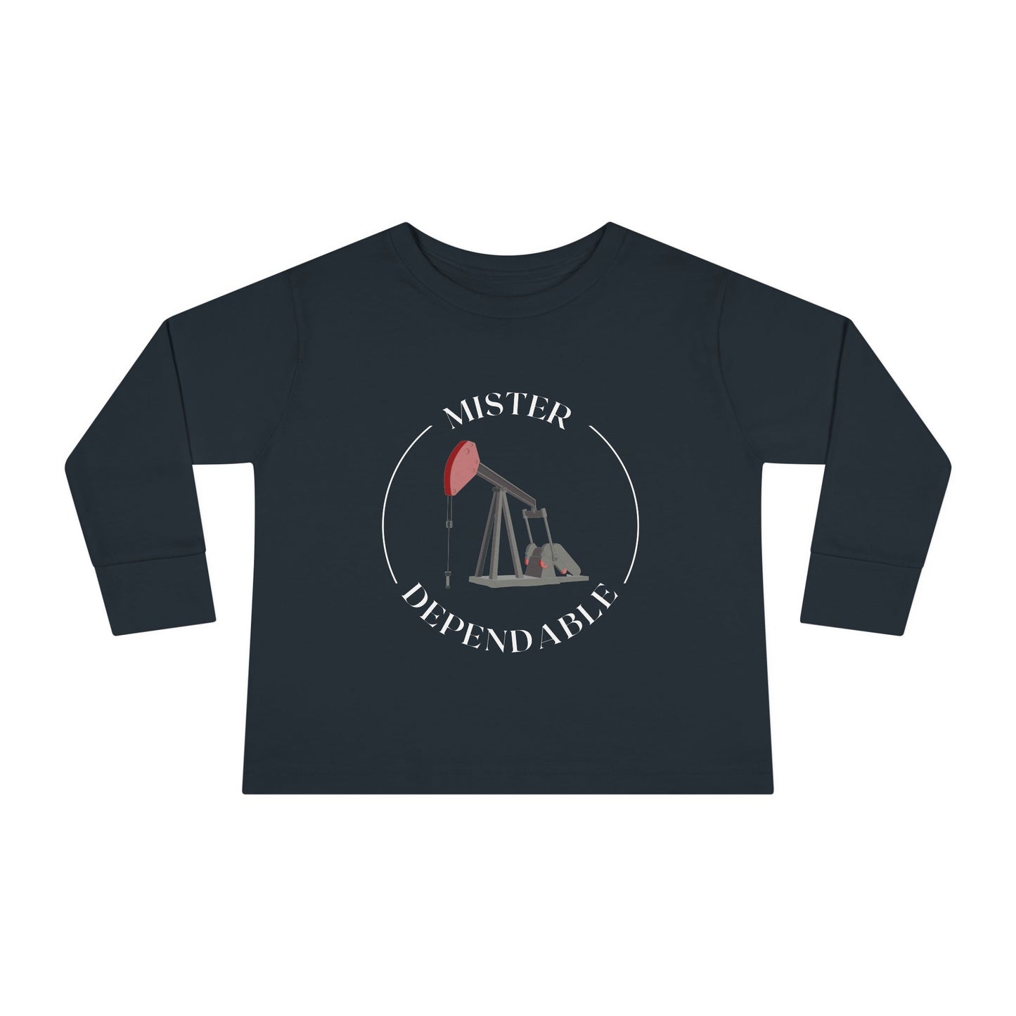 'Mister Dependable' Toddler Long Sleeve Tee