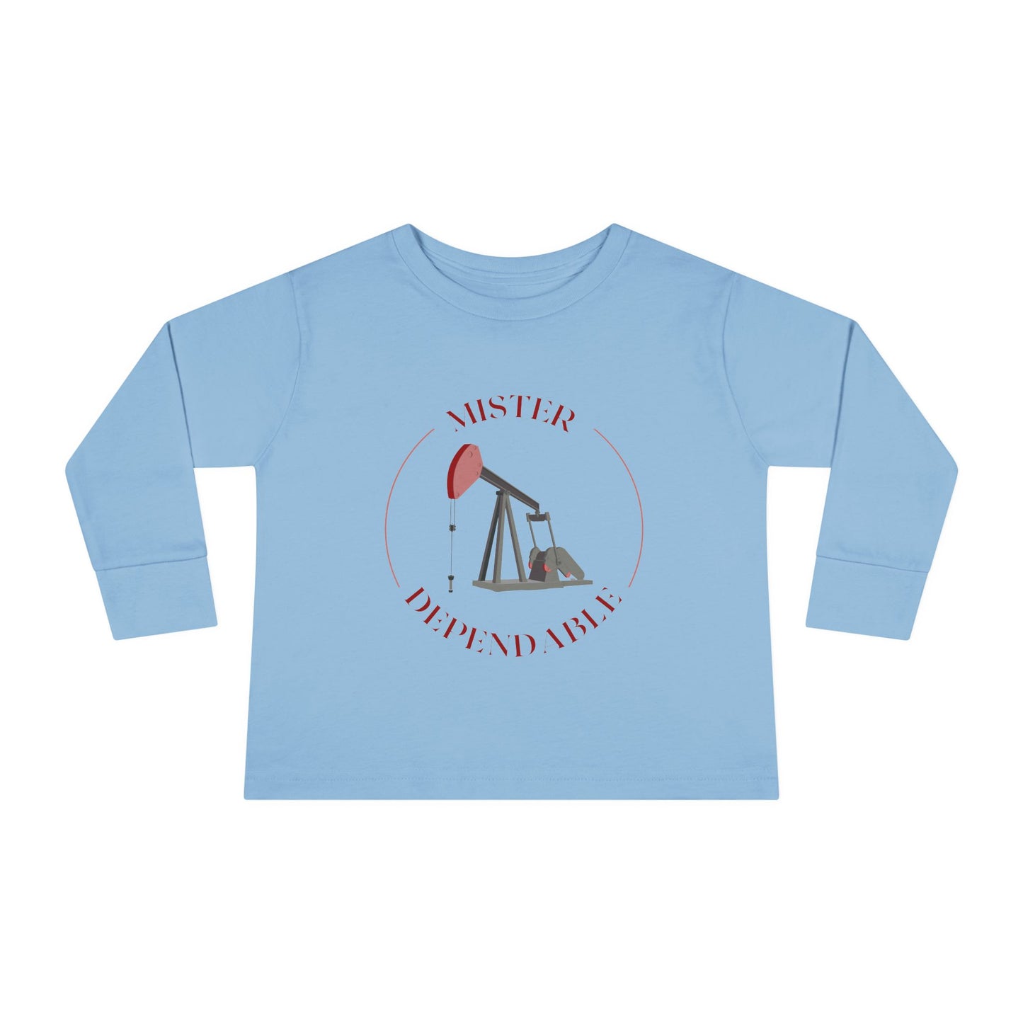 'Mister Dependable' Toddler Long Sleeve Tee