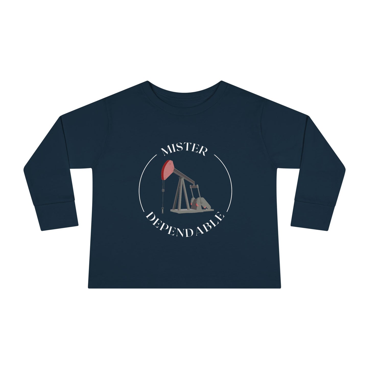 'Mister Dependable' Toddler Long Sleeve Tee