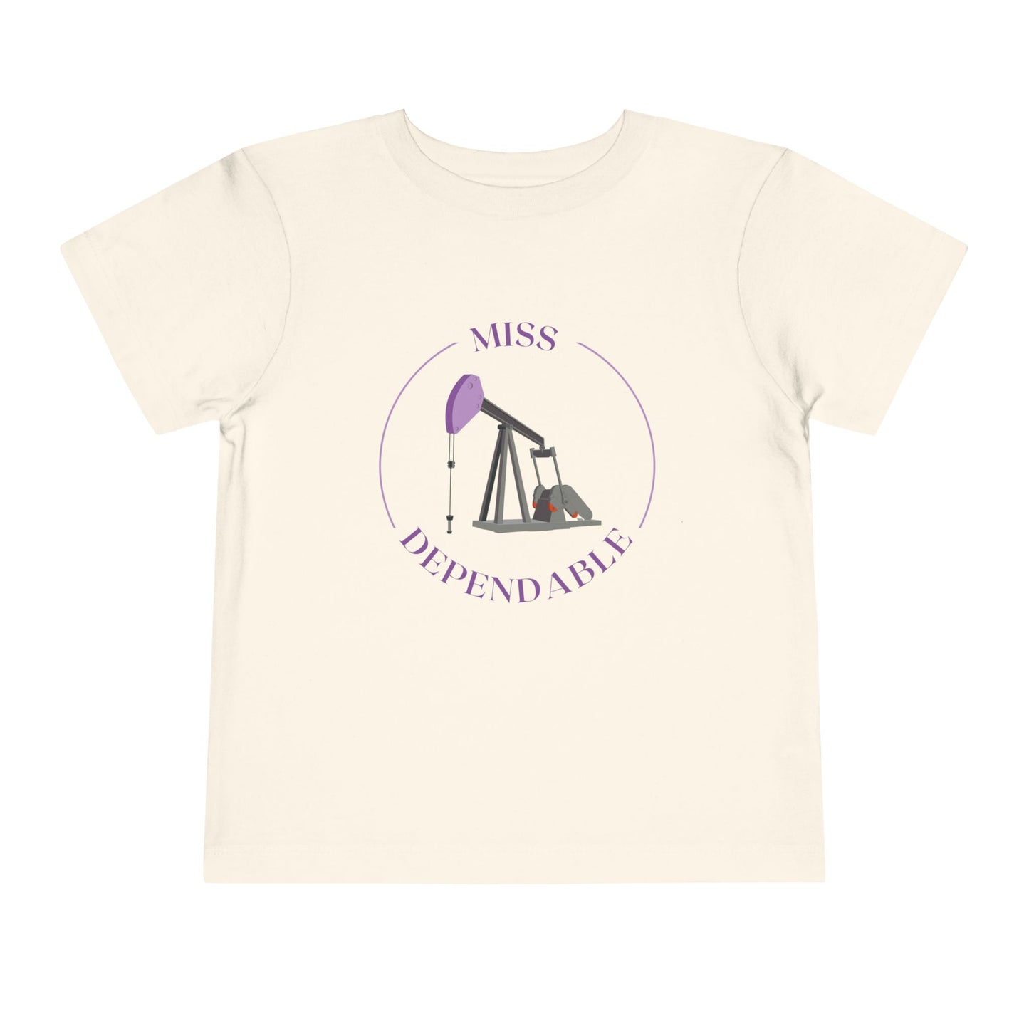 'Miss Dependable' Toddler Short Sleeve Tee