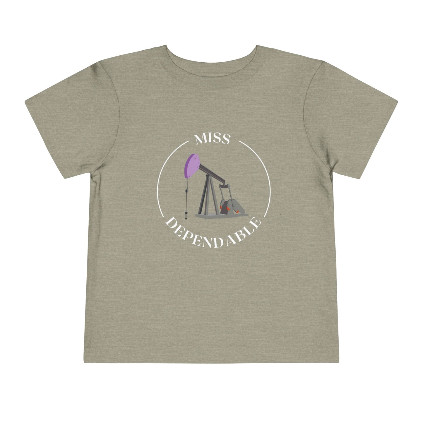 'Miss Dependable' Toddler Short Sleeve Tee