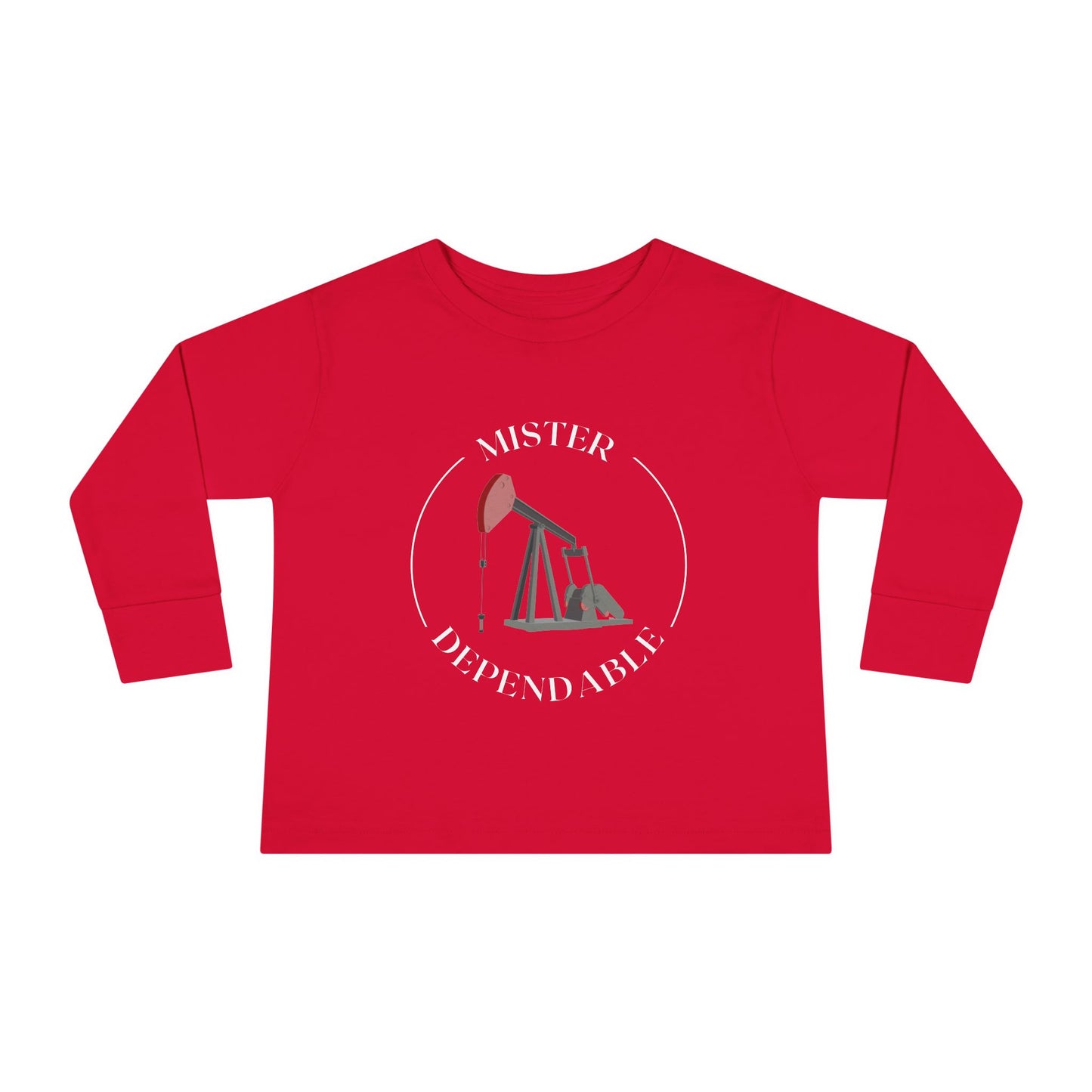 'Mister Dependable' Toddler Long Sleeve Tee