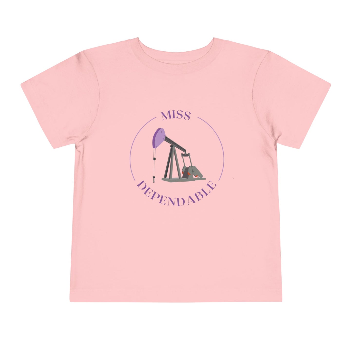 'Miss Dependable' Toddler Short Sleeve Tee