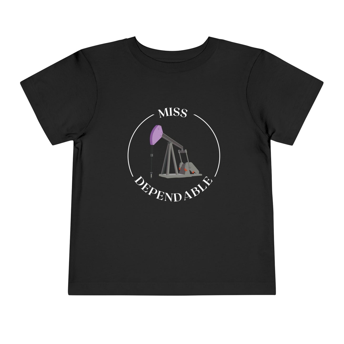 'Miss Dependable' Toddler Short Sleeve Tee