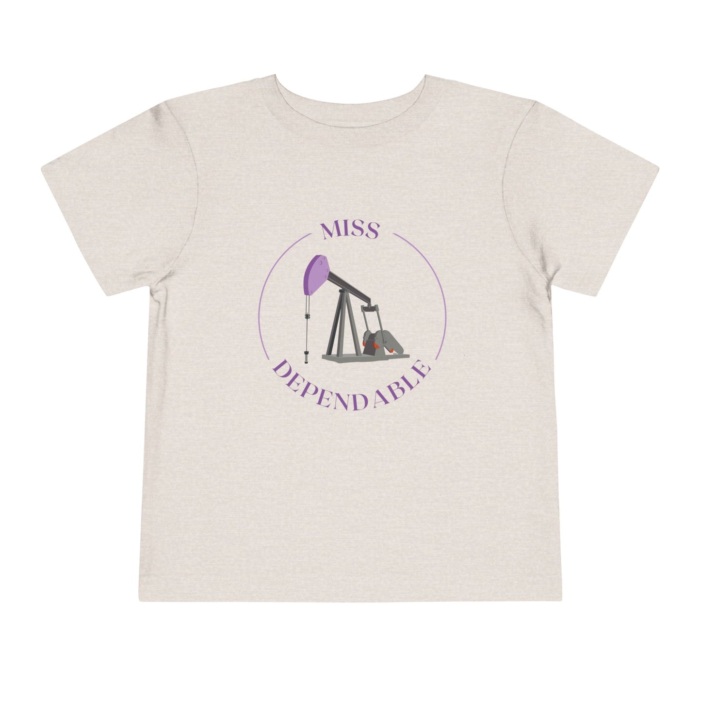 'Miss Dependable' Toddler Short Sleeve Tee