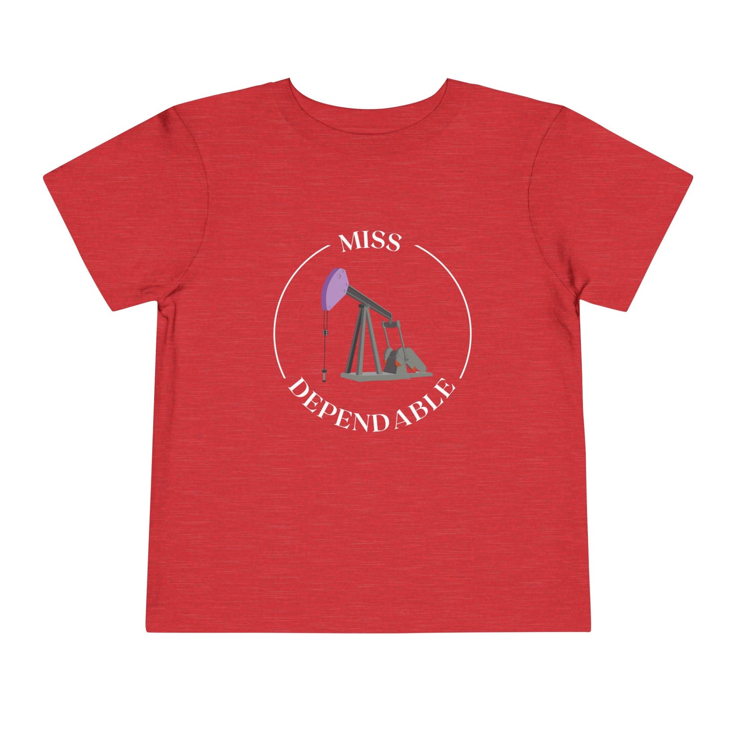 'Miss Dependable' Toddler Short Sleeve Tee