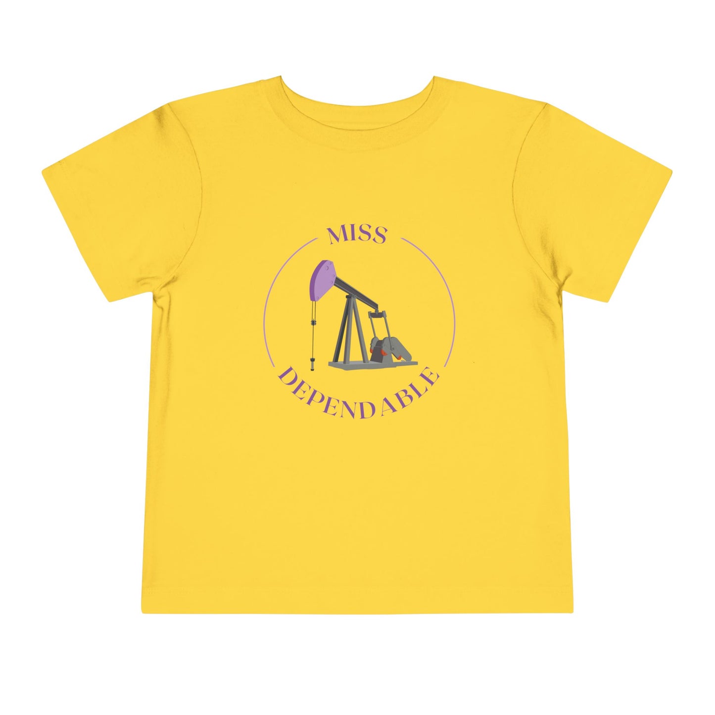 'Miss Dependable' Toddler Short Sleeve Tee