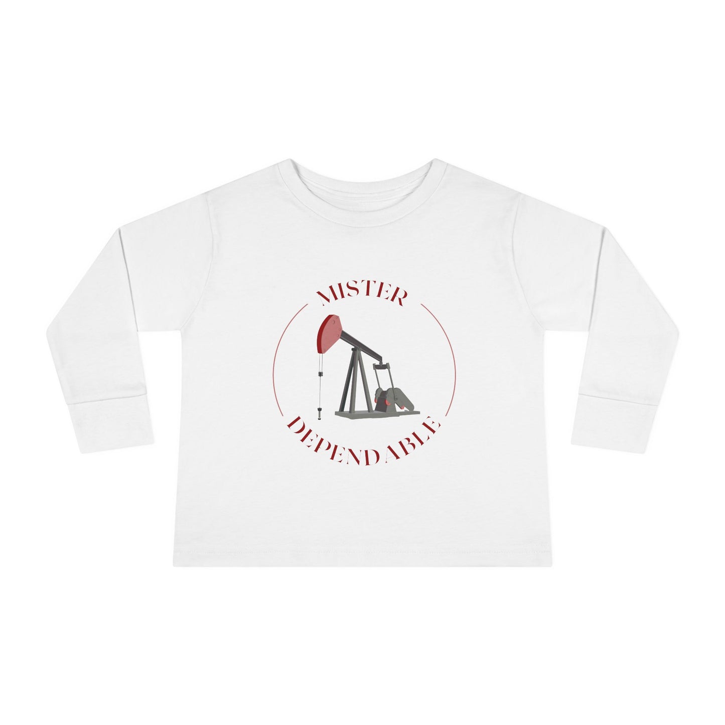 'Mister Dependable' Toddler Long Sleeve Tee