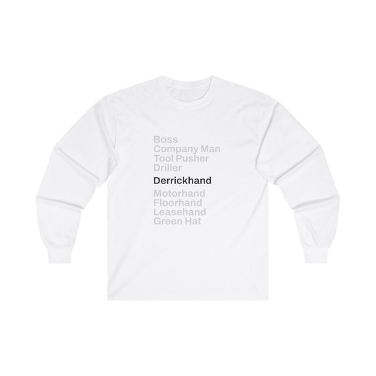 Rig Crew Series 'Derrickhand' - Adult Long Sleeve Tee