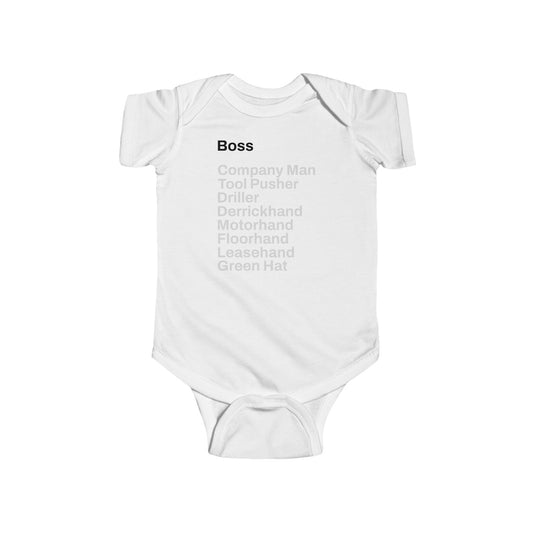 Rig Crew Series - Infant Short Sleeve Onesie