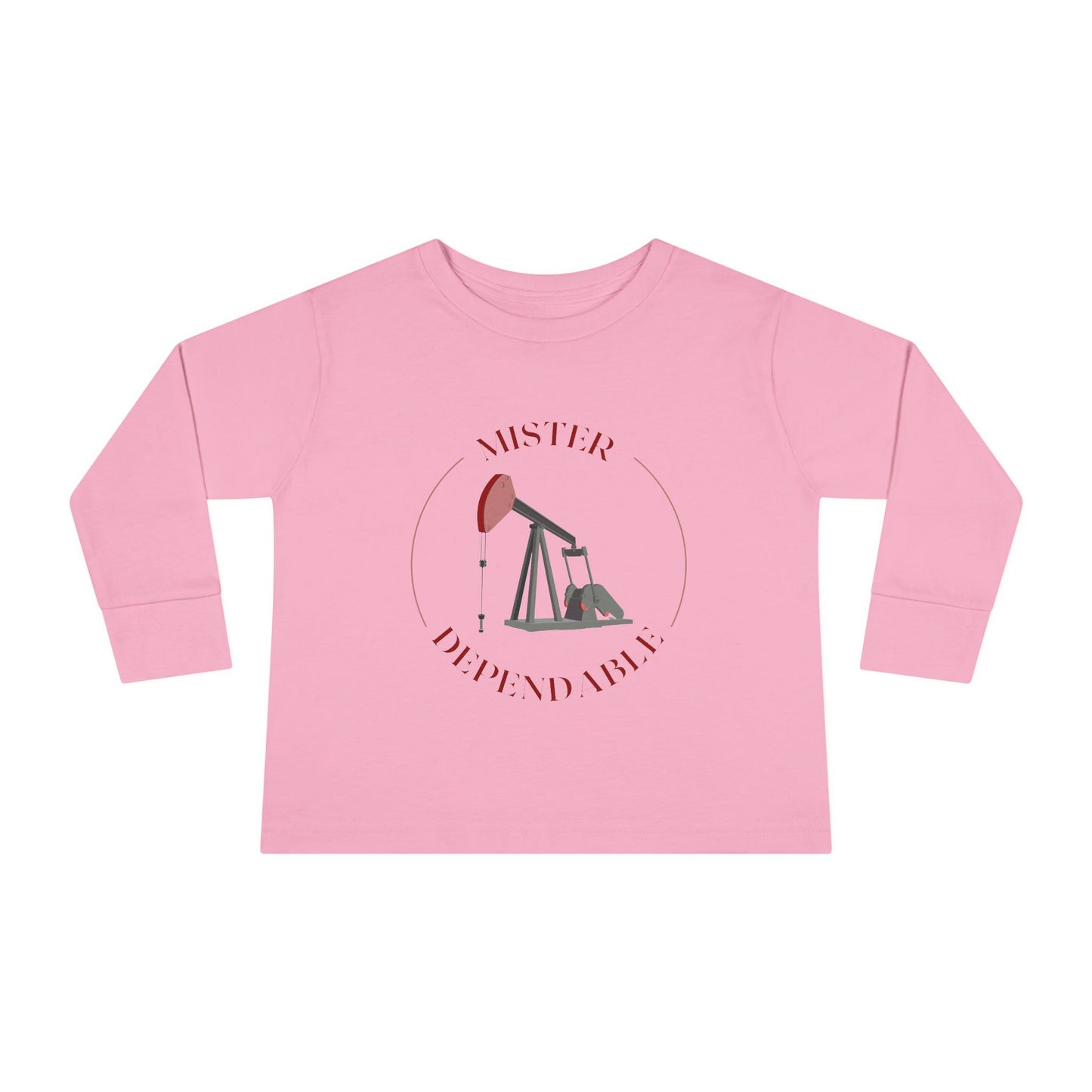 'Mister Dependable' Toddler Long Sleeve Tee