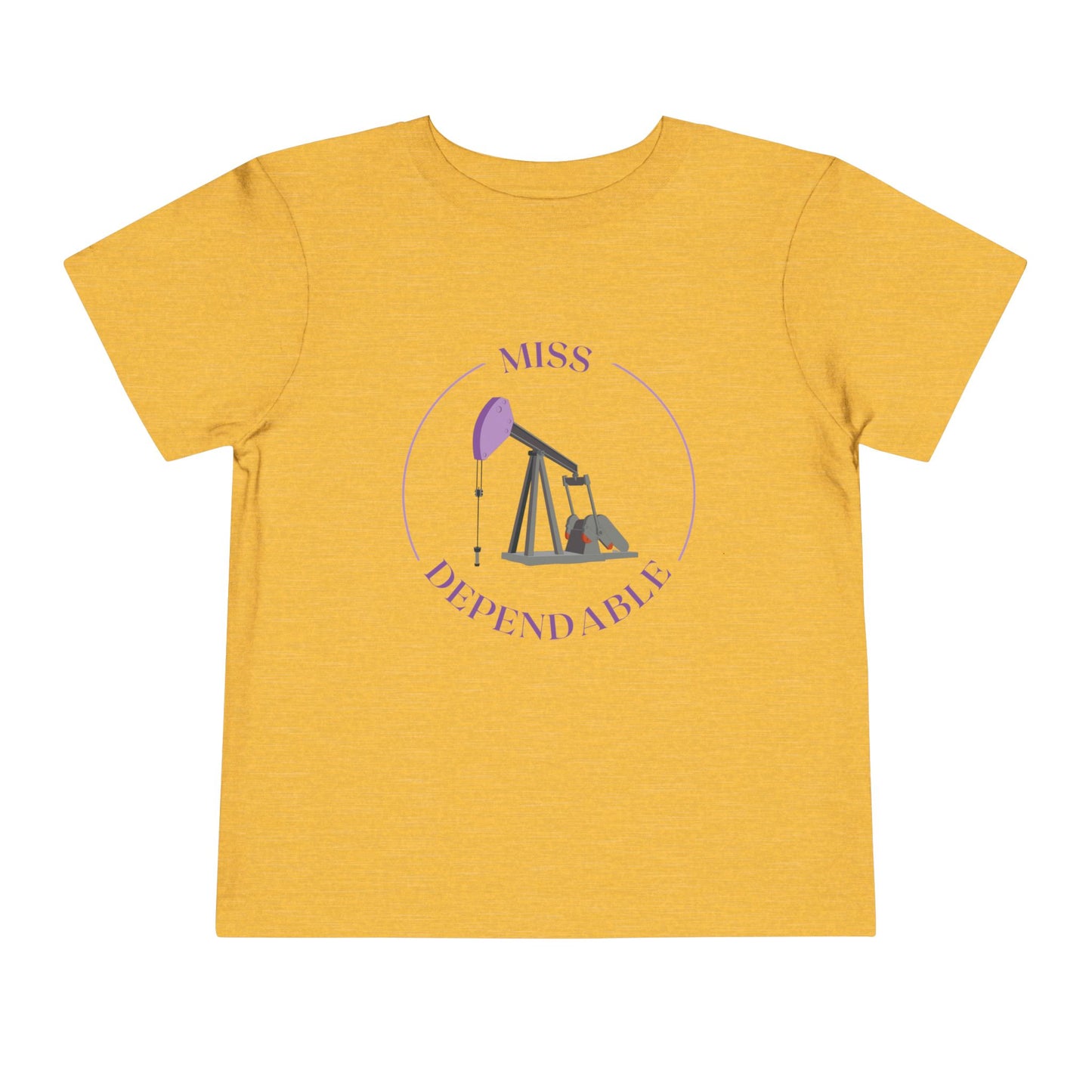 'Miss Dependable' Toddler Short Sleeve Tee